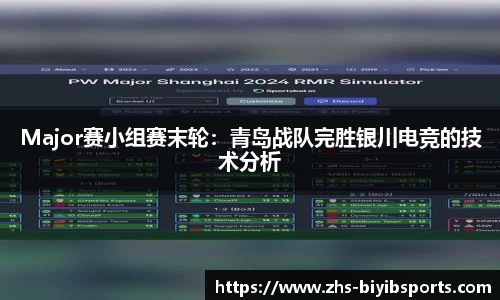 Major赛小组赛末轮：青岛战队完胜银川电竞的技术分析